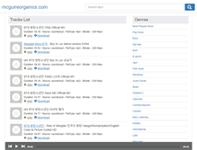 Tablet Screenshot of mcguireorganics.com